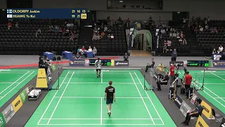 Match Point - Joakim Oldorff vs Huang Yu Kai - MS, SF - Austrian Open 2023