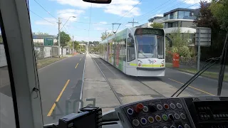 Driver's View Tram 6 Glen Iris to St Kilda Rd