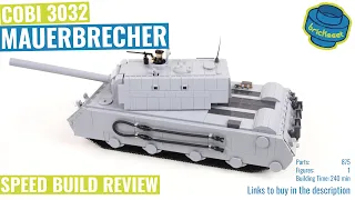 COBI 3032 WoT Mauerbrecher - Speed Build Review