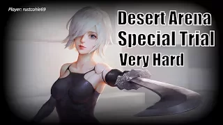 NIeR:Automata DLC Desert Arena (150 kills) | VERY HARD