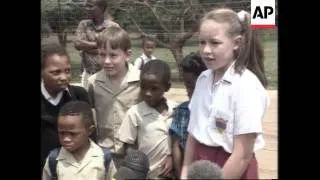 South Africa - Protest Over Black Pupils