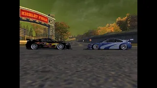 NFS Most Wanted BMW M3 GTR Vs Ford Mustang