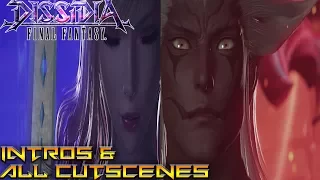 Dissidia Final Fantasy NT Beta - Intros & All Cutscenes Full Movies