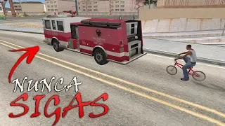 Nunca Sigas a los BOMBEROS de GTA San Andreas