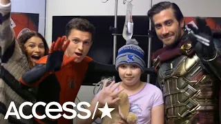 See Tom Holland, Zendaya And Jake Gyllenhaal Surprise Children's Hospital With 'Spider-Man' Visit