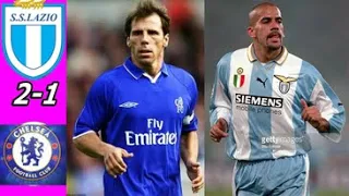 Chelsea 1-2 Lazio Champions League 1999/2000 - Zola - Desailly - Nesta - Simeone - Veron