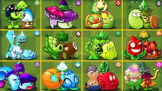 Random 12 Pair Plants & Mint Battlez - WHo Will Win? - PvZ 2 Team Plant vs Team Plant