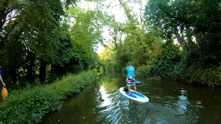 20 miler SUP on the Oxford Canal