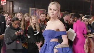 CAPTAIN MARVEL | European Premiere with Brie Larson, Samuel L. Jackson, Jude Law | HOT CORN