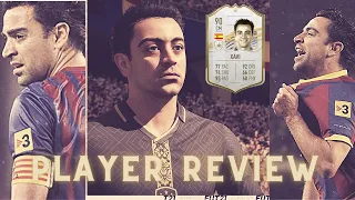 XAVI 90 RATED ICON REVIEW (FIFA 21 Ultimate team)