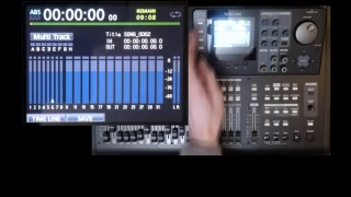 Tascam DP24/32SD Tutorial 2: Reset to a known state