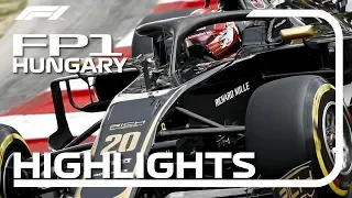 2019 Hungarian Grand Prix: FP1 Highlights