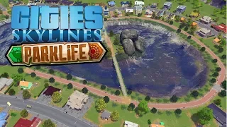 Элитный район с озером и островами | Cities Skylines Parklife #23