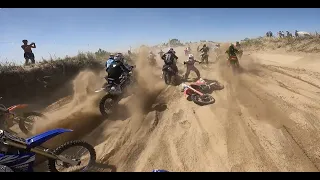 Enduro del Verano 2023 MOTOS Villa Gesell EDV ON BOARD #307 Allue G. Amateur