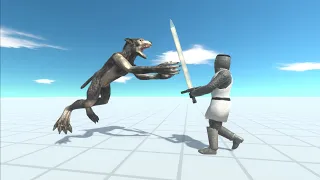 NEW WEREWOLF vs EVERY UNIT - Animal Revolt Battle Simulator