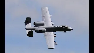 FREEWING A-10 THUNDERBOLT / WARTHOG II SUPER SCALE TWIN 80mm EDF JET PNP - PILOT PAUL MULLEN - 2021