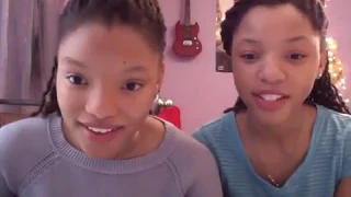 Chloe x Halle Talk New Projects | Ustream (2014)