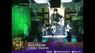 Yo Soy Axl Rose - "Rocket queen" (12/09/2013)