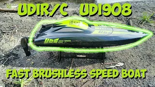 UDIR/C UDI908 Best Brushless, FAST! Affordable High Speed Boat