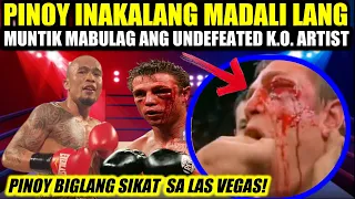 Pinoy Inakalang Madaling Kalaban Muntik Mabulag and K.O. Artist na Undefeated