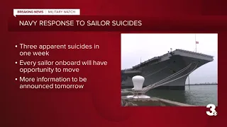 Navy response to Sailor suicides