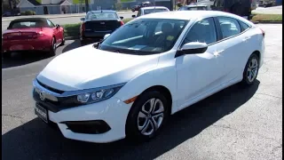 *SOLD* 2016 Honda Civic LX Walkaround, Start up, Tour and Overview