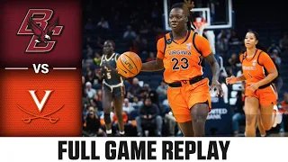Boston College vs. Virginia Full Game Replay | 2022-23 ACC Women’s Basketball