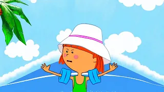 The Little Princess - Little girl and the sea - compilation  - Animation For Children