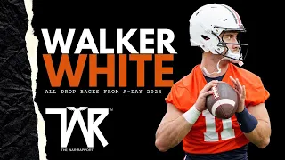 All Drop Backs from Walker White in Auburn's Spring Game