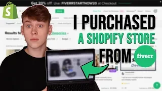 I Bought a Fully Done Shopify Store From Fiverr .... 🖥