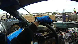 Balsam Lake Demo Derby 2019! Midsize Weld Class helmet Cam