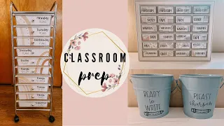 CLASSROOM PREP | First-Year Teacher