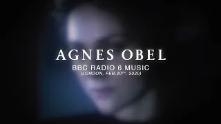 Agnes Obel LIVE@BBC RADIO 6 MUSIC, United Kingdom, Feb.20th 2020 (AUDIO)