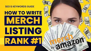 الطريقة الصحيحة لكتابة وصف في ميرش باي أمازون لتضاعف أرباحك في 2024 | Merch SEO   & Keywords Guide