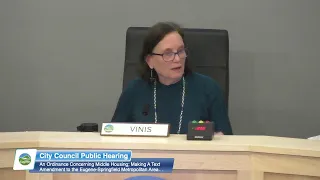 City Council Public Hearing: February 20, 2024