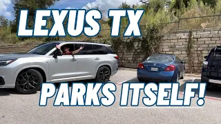 New Lexus TX Can Park Itself: a "Hands-Off" Demo!