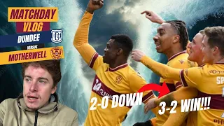 MOSES PARTS THE DARK BLUE SEA!! Dundee 2-3 Motherwell VLOG!!