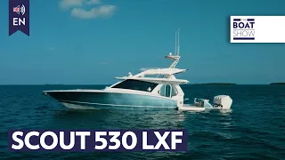 SCOUT 530 LXF seen at PBIBS 2024  - The Boat Show