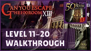 Can You Escape The 100 Room 13 Level 11 12 13 14 15 16 17 18 19 20 Walkthrough (100 Room XIII)