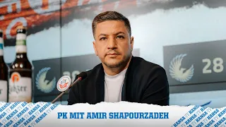 💬 Pressekonferenz mit dem neuen Direktor Profifußball Amir Shapourzadeh!