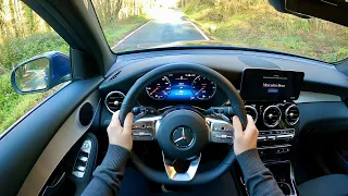 Mercedes GLC 300 de (2021) | POV Test Drive