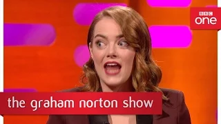 Emma Stone talks about her attempt at the "Dirty Dancing lift" - The Graham Norton Show - BBC One