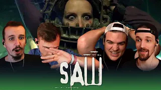 SAW (2004) MOVIE REACTION!! - First Time Watching!