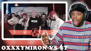 FIRST TIME REACTING TO VERSUS #5 (сезон III): Oxxxymiron VS ST || I DID NOT EXPECT THIS??!!