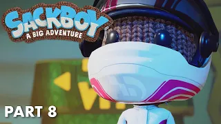 Sackboy: A Big Adventure - Part 8 Gameplay Playthrough - PS5 4K 60FPS