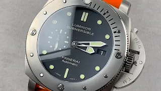 Panerai Luminor 1950 Submersible 3 Days PAM 305 Panerai Watch Review