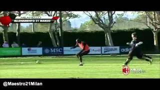 Milanello Allenamento 21-03-2013 Part 2