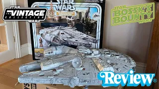 Hasbro Star Wars Vintage Collection Millennium Falcon (Smuggler's Run) REVIEW | Galaxy's Edge