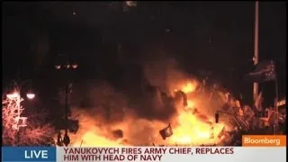 Ukraine's President Yanukovych Fires Army Chief