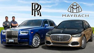 2021 Rolls-Royce Phantom vs Maybach S-Class // King Meets Prince